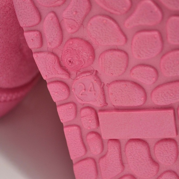 Baby Toddler Girls Pink Winter Faux Fur Boot New - Picture 7 of 7